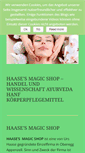 Mobile Screenshot of haasesmagic-shop.ch