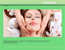 Tablet Screenshot of haasesmagic-shop.ch